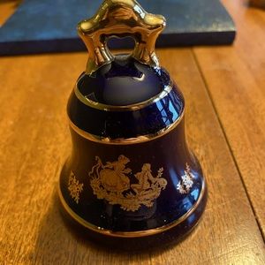 Limoges Cobalt Blue Bell